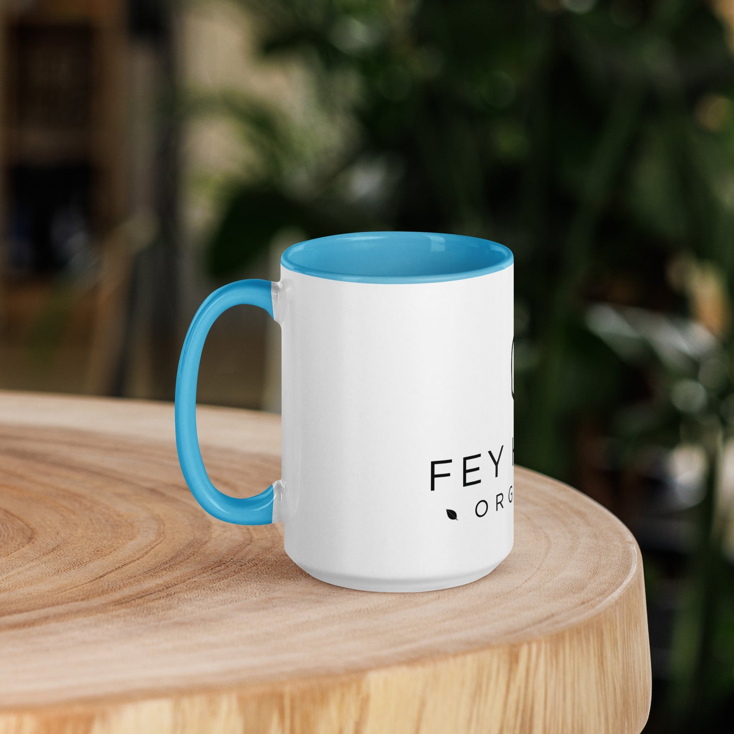 Fey Herba Organics Mug with Color Inside