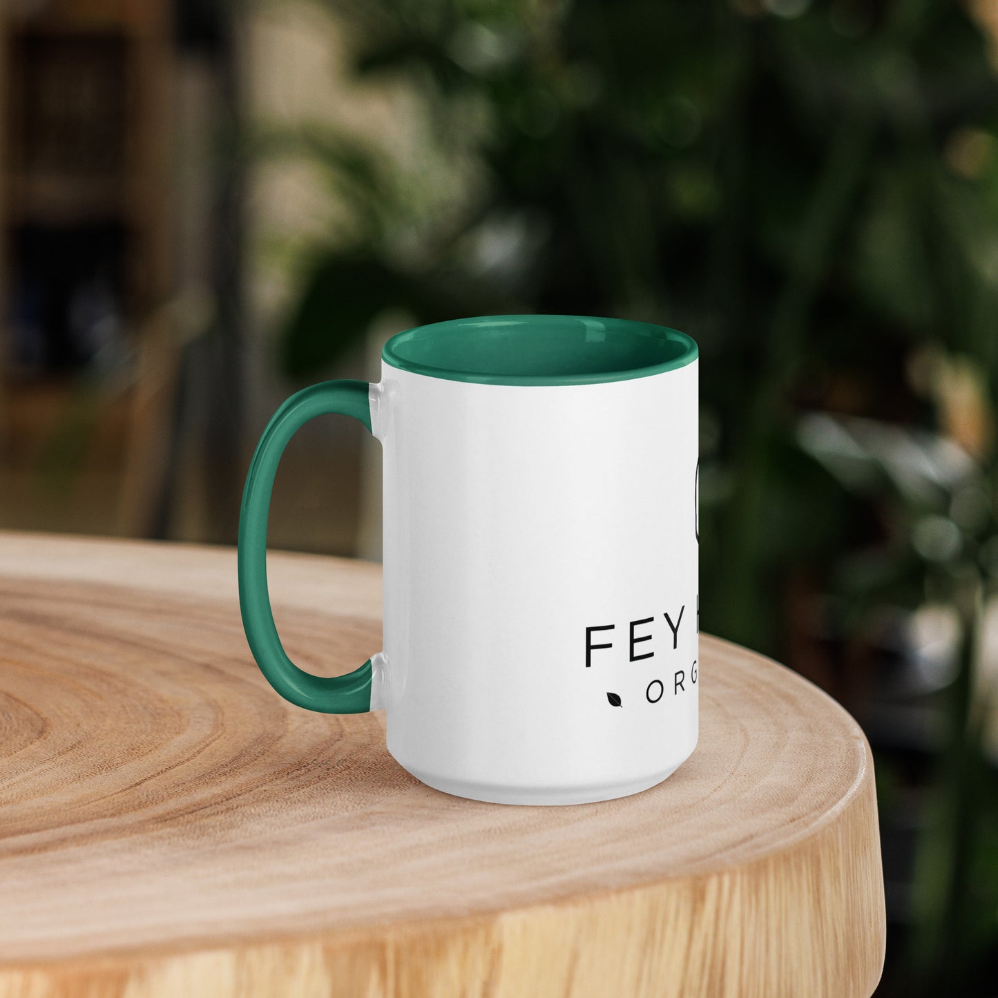 Fey Herba Organics Mug with Color Inside