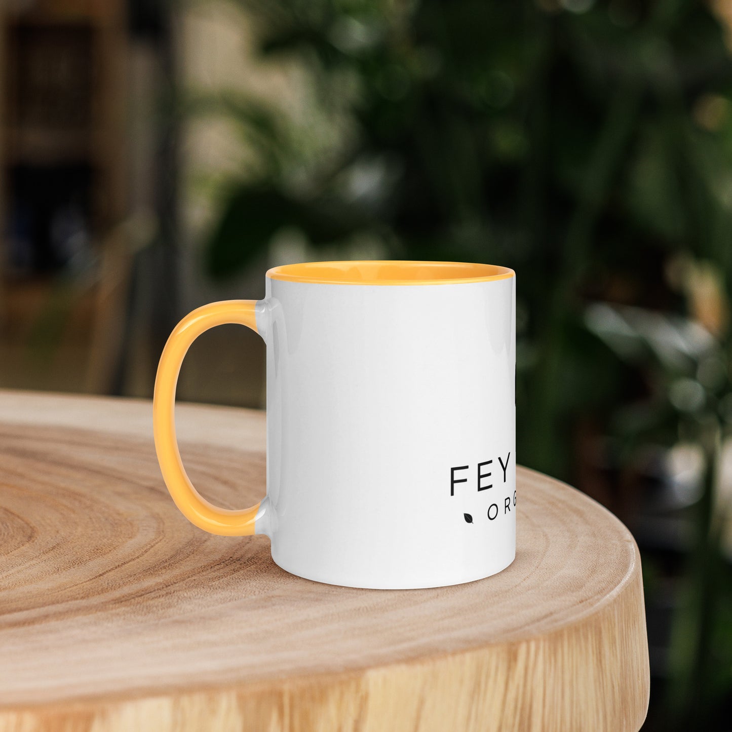 Fey Herba Organics Mug with Color Inside
