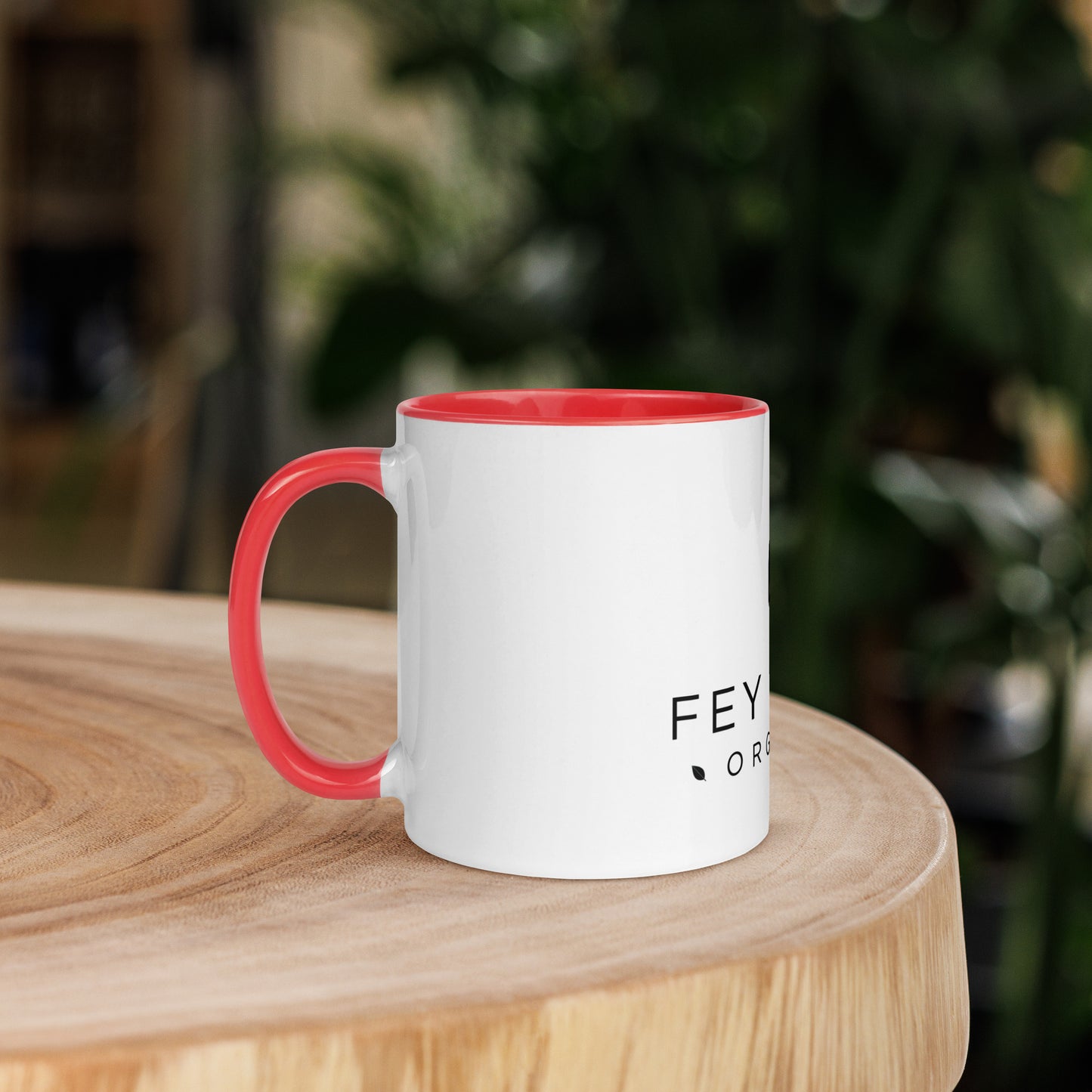 Fey Herba Organics Mug with Color Inside