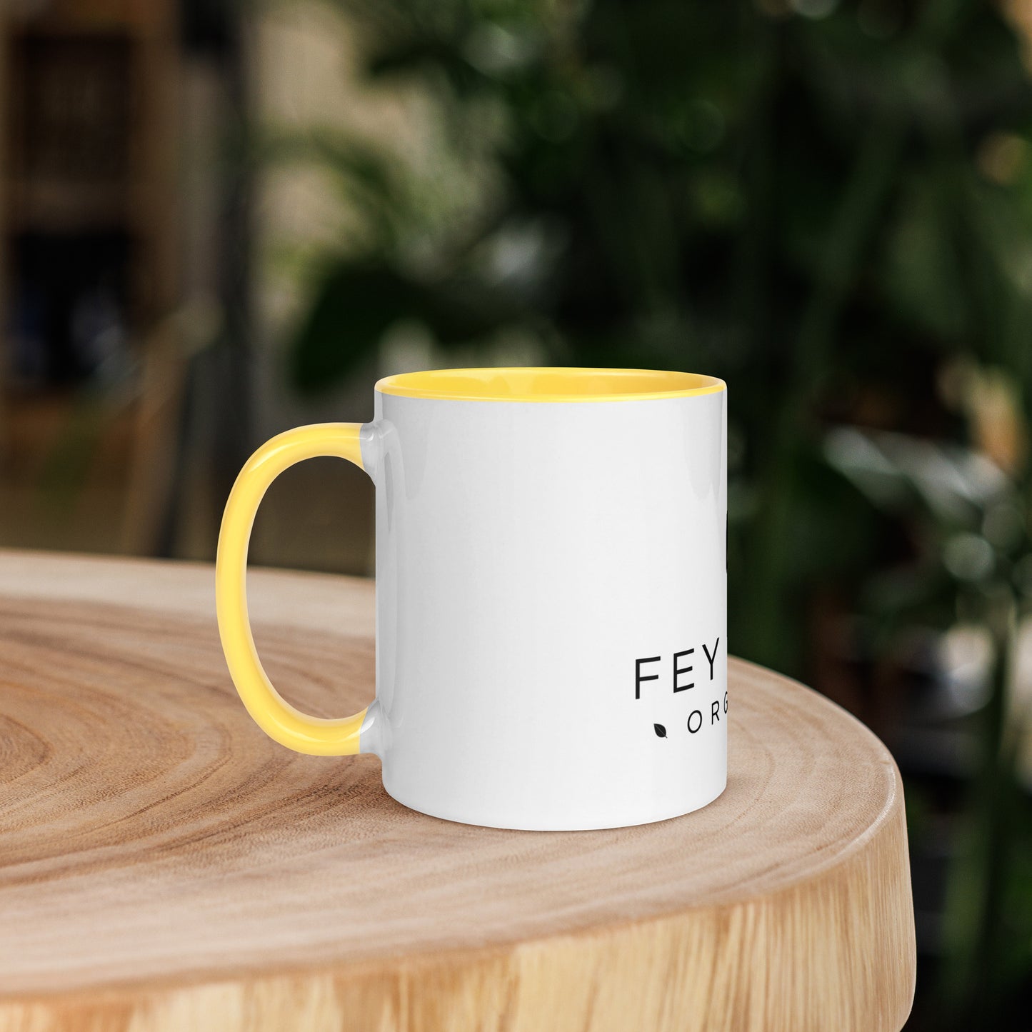 Fey Herba Organics Mug with Color Inside