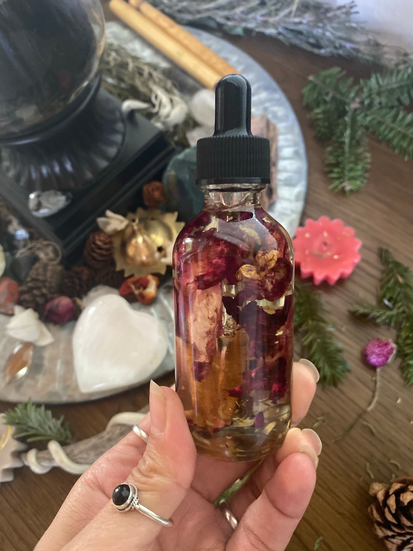 Honeysuckle + Rose Goddess Oil