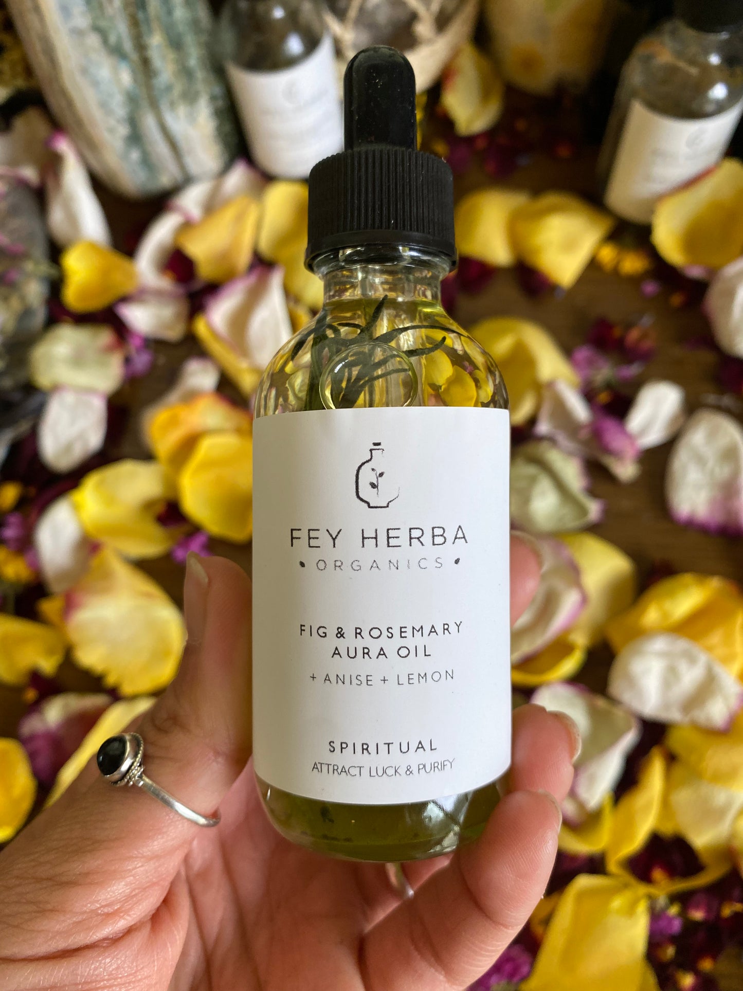 Prosperity Oil | Fig & Rosemary