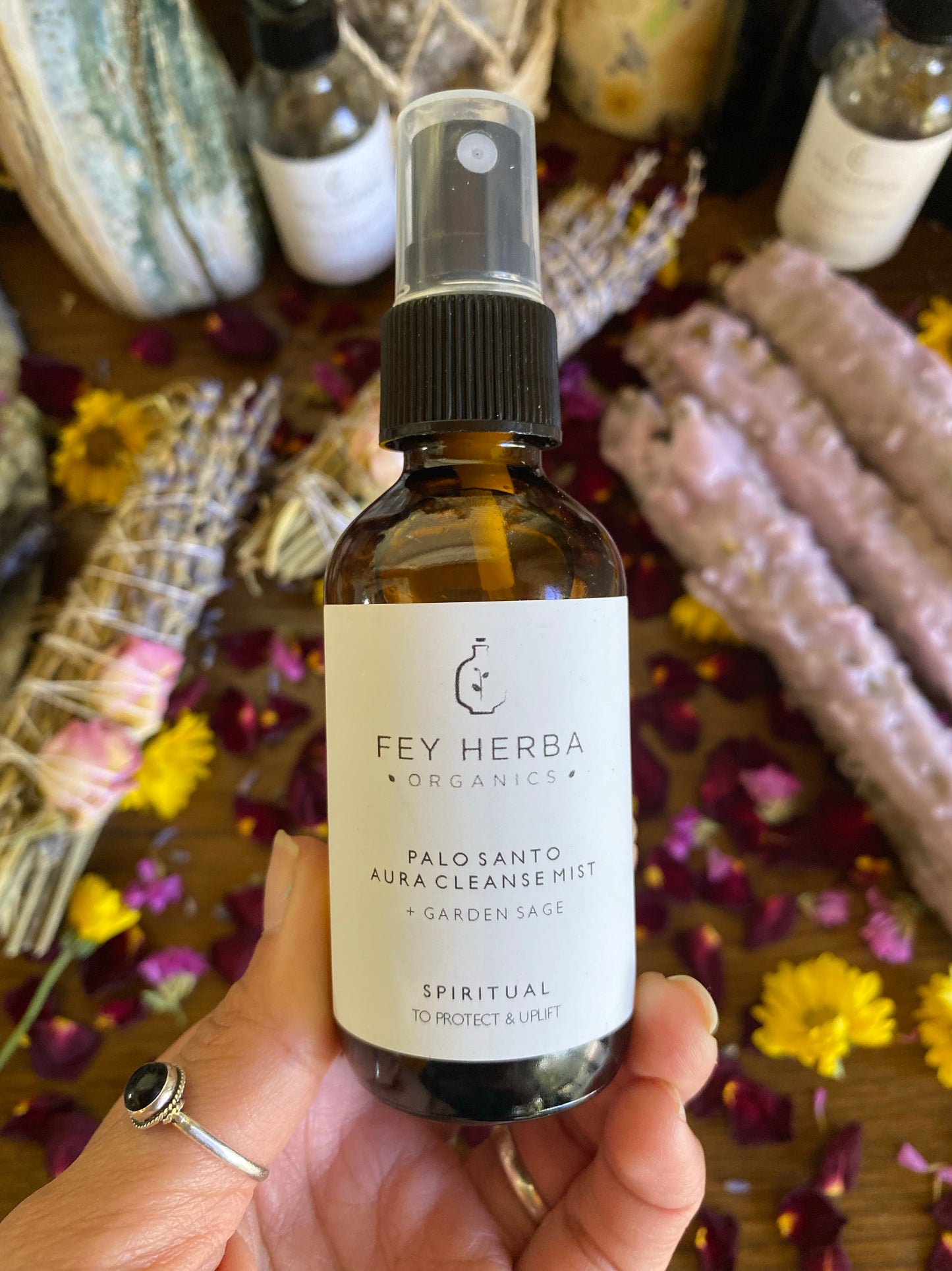 Sage + Palo Santo Oil / Aura Cleanse Mist