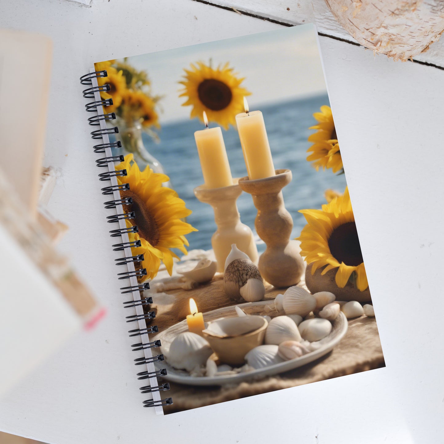 Summer Spiral notebook