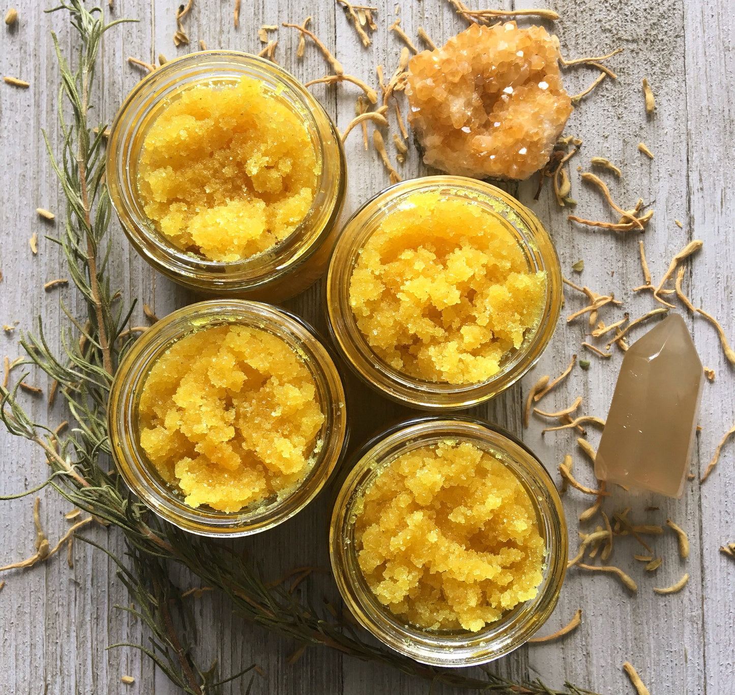 Honeysuckle & Turmeric Sugar Scrub