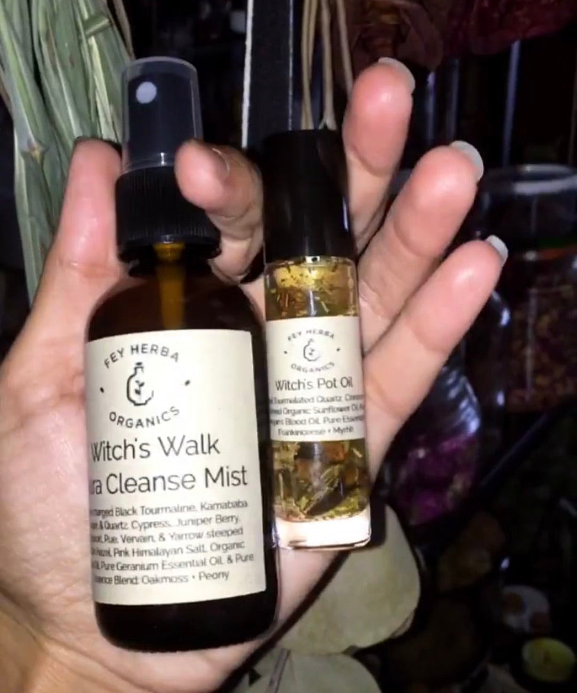 Witch's Walk Aura Mist | Witch's Pot Oil