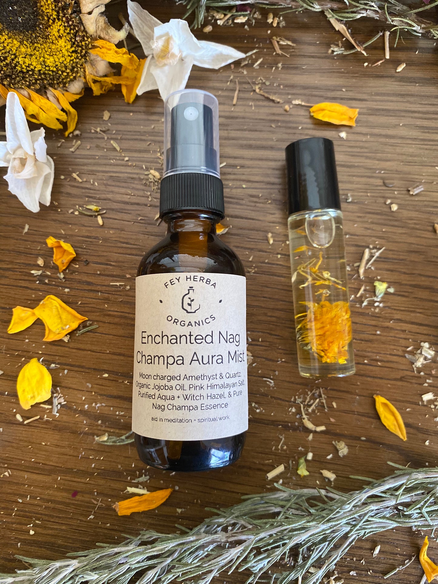 Nag Champa Oil / Aura Cleanse Mist