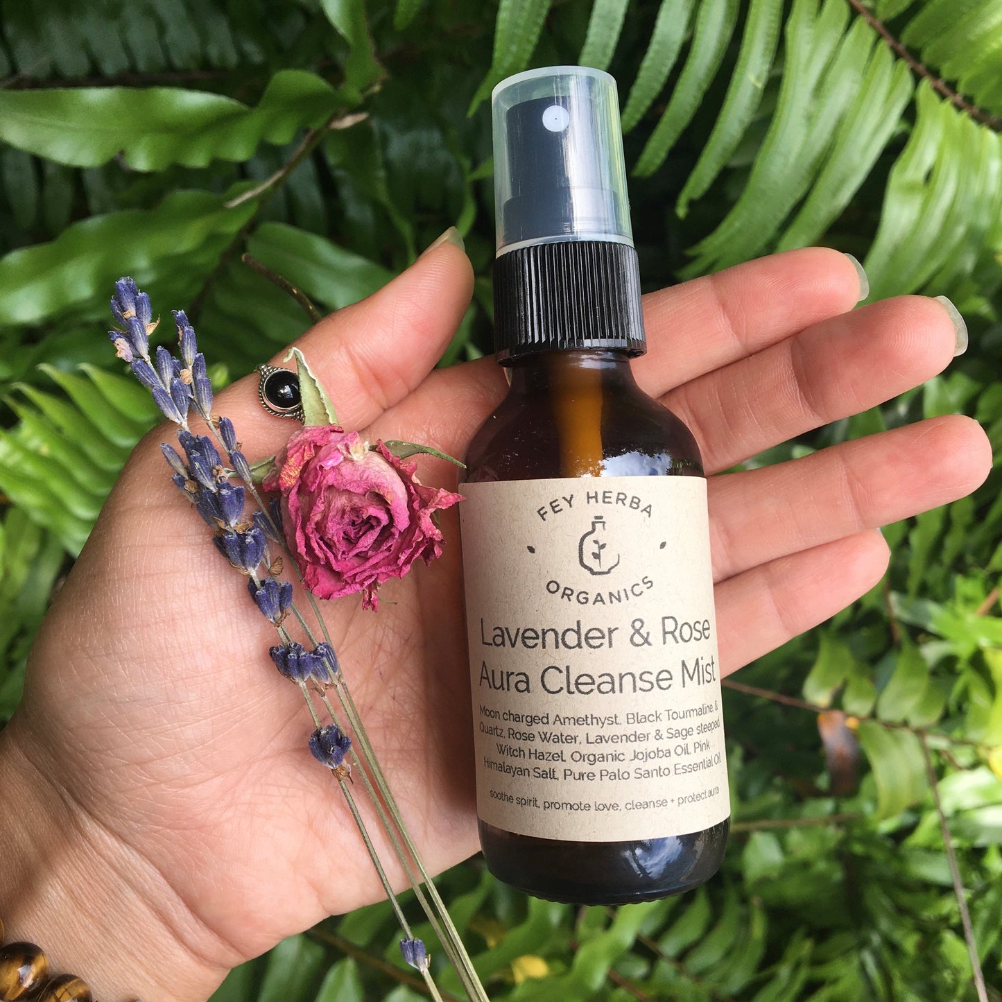 Lavender + Rose Aura Cleanse Mist