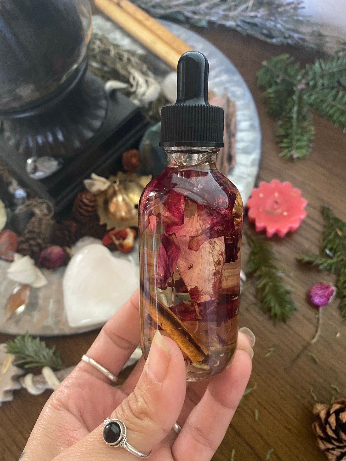Honeysuckle + Rose Goddess Oil